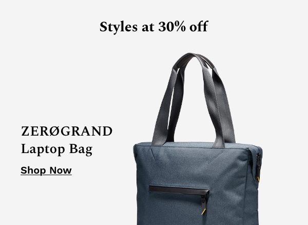 Shop Zerogrand Laptop Bag