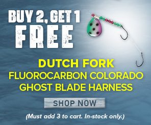 Buy 2, Get 1 Free Dutch Fork Fluorocarbon Colorado Ghost Blade Harness Shop Now (Must add 3 to cart. In-stock only.)