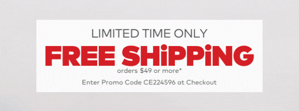 Free Shipping on orders $49 or more* 