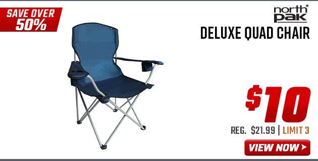 North Pak Deluxe Quad Chair