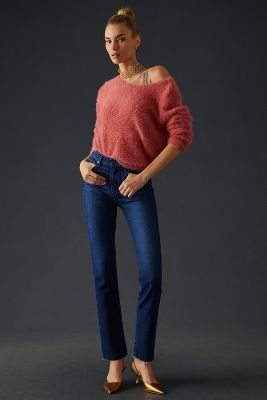 Paige Cindy High-Rise Straight Jeans?