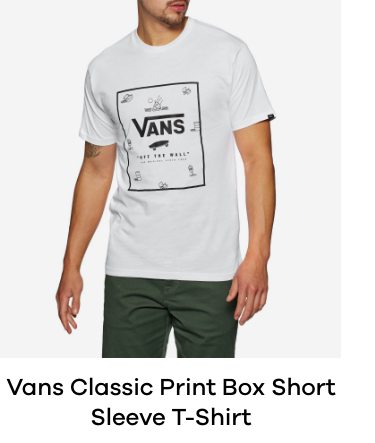 Vans Classic Print Box Short Sleeve T-Shirt