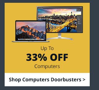 Save Up To 33% Off Computers