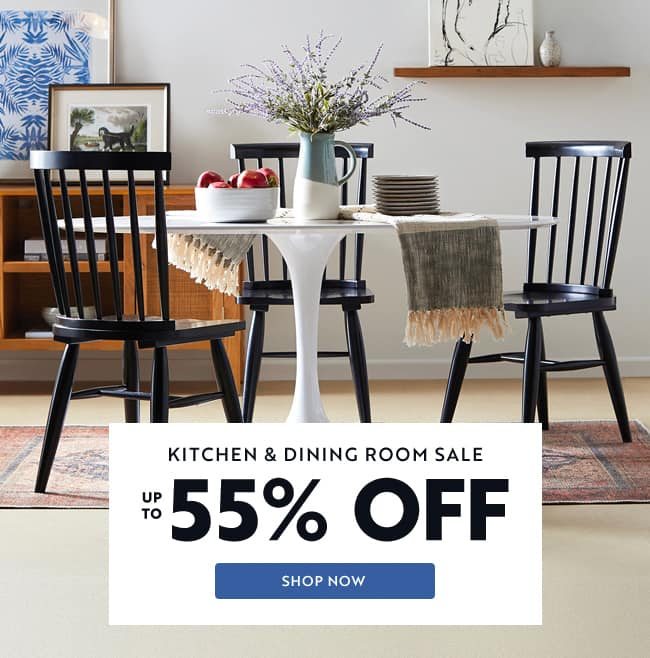 Kitchen & Dining Room Sale | Up to 55% off | Shop Now