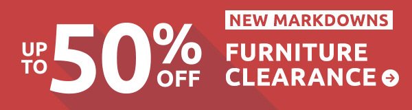 Up to 50% Off Furniture Clearance - Shop Now