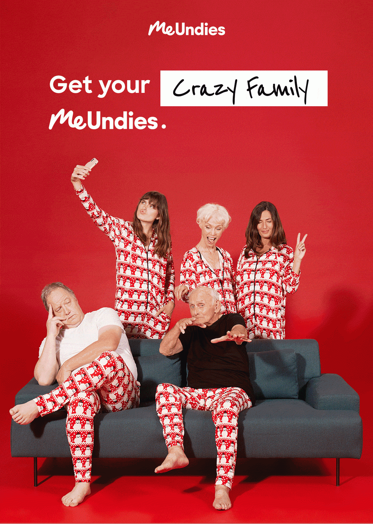 MeUndies Get your crazy family, hip nana, hairstylist MeUndies. 