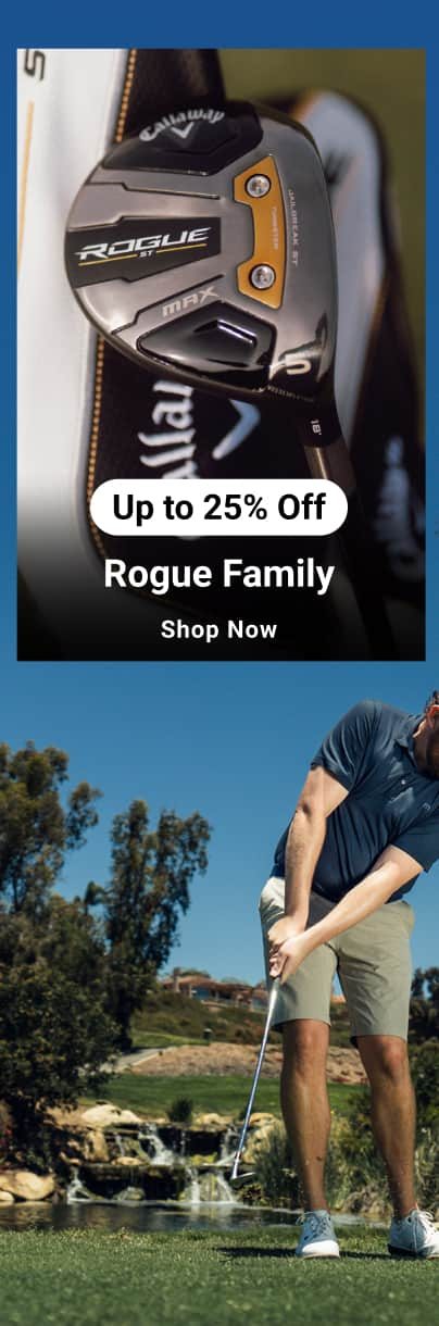  up to twenty five percent off rogue clubs shop now