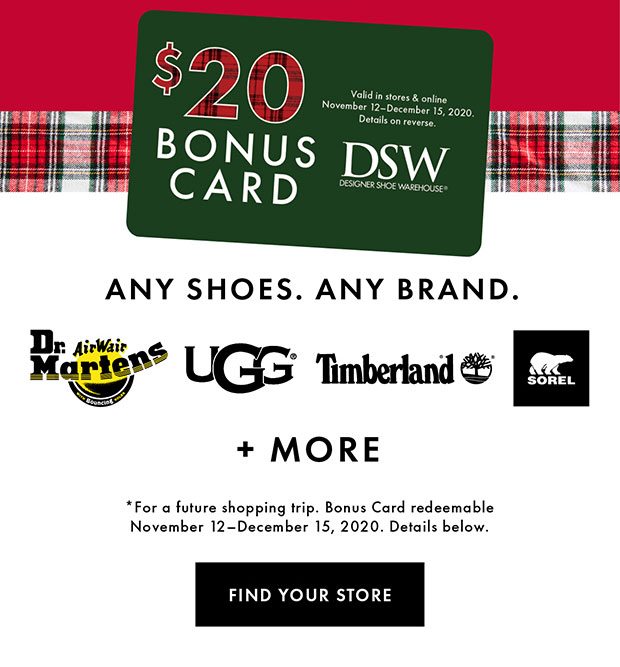 Get 20 When You Buy Shoes At Dsw Dsw Email Archive