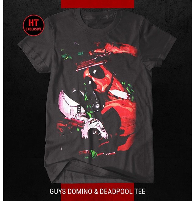 Guys Domino and Deadpool Tee