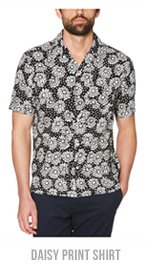 EXPLODED DAISY PRINT SHIRT