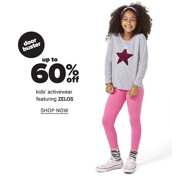 60% off kids activewear ft. zelos - Shop Now