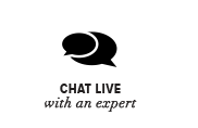 CHAT LIVE with an expert