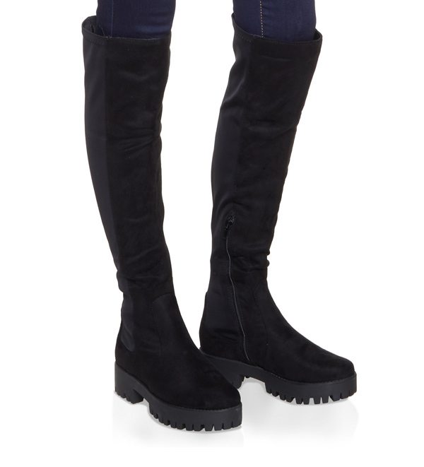 Stretch Over the Knee Boots