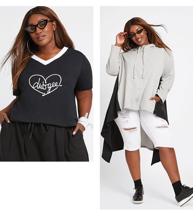 "Dubgee is clothing you can feel good about and look great in" - Whoopi