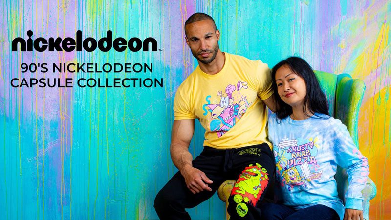 Get the 90's Nickelodeon Capsule Collection