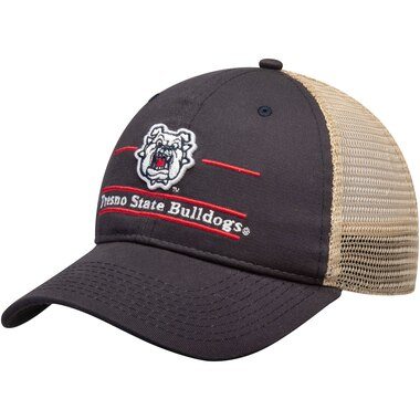 Fresno State Bulldogs The Game Split Bar Trucker Adjustable Hat - Navy