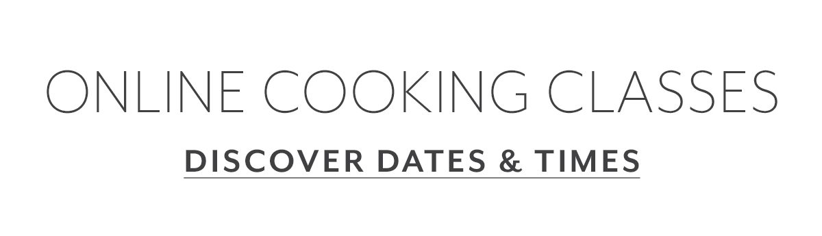 Online Cooking Classes