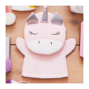 Pink Unicorn Wash Glove