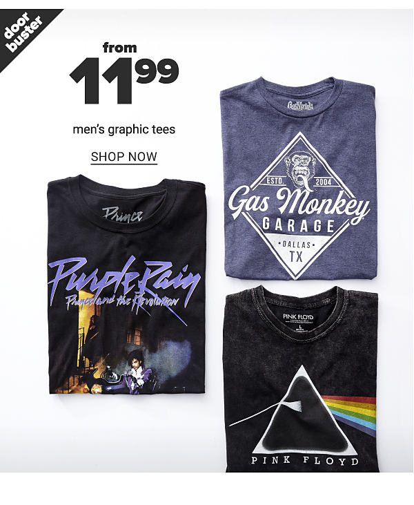 Buy 1, Get 1 FREE Men's Graphic Tees - Shop Now