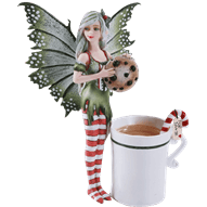 Christmas Treat Fairy Statue