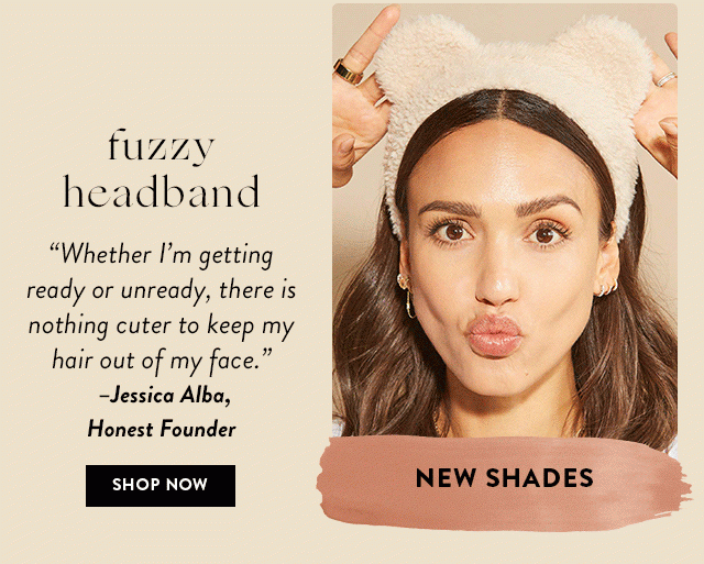 Shop Fuzzy Headband in New Shades