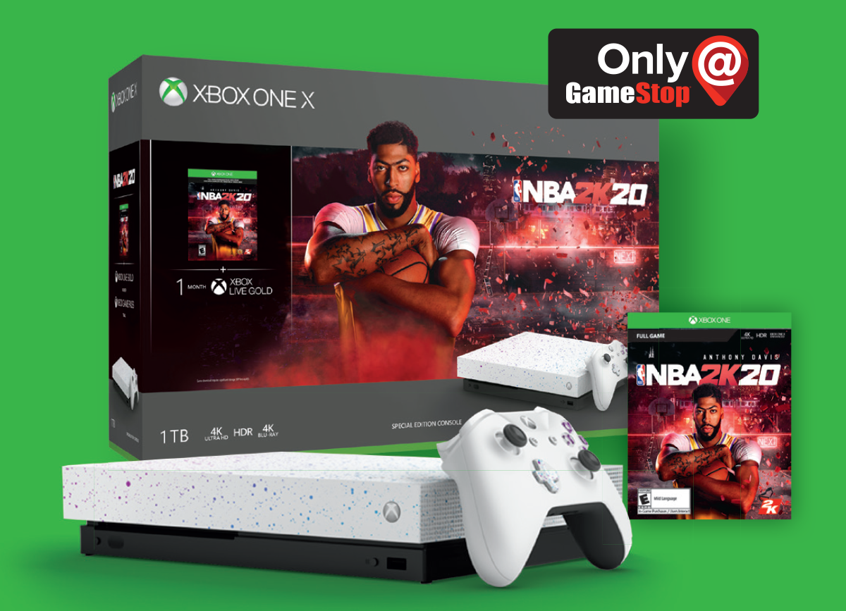 Xbox One X NBA 2K20 1TB Bundle