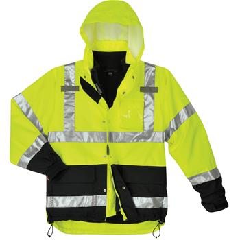 Tingley Class 3 Rain Jacket with Fleece Liner