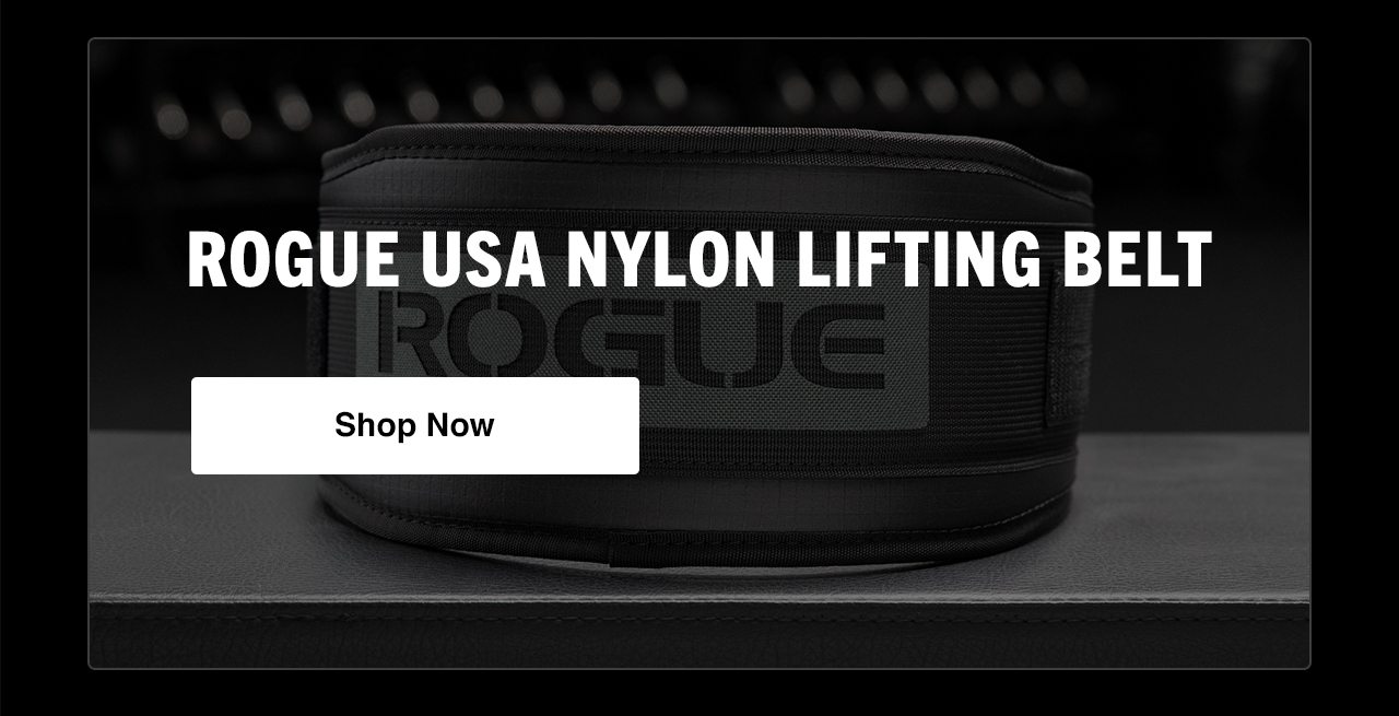 Rogue USA Nylon Lifting Belt