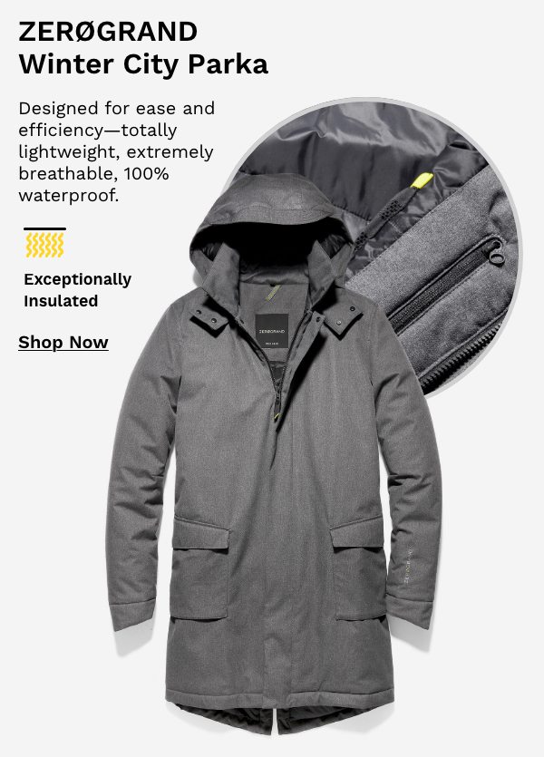 Zerøgrand winter store city parka