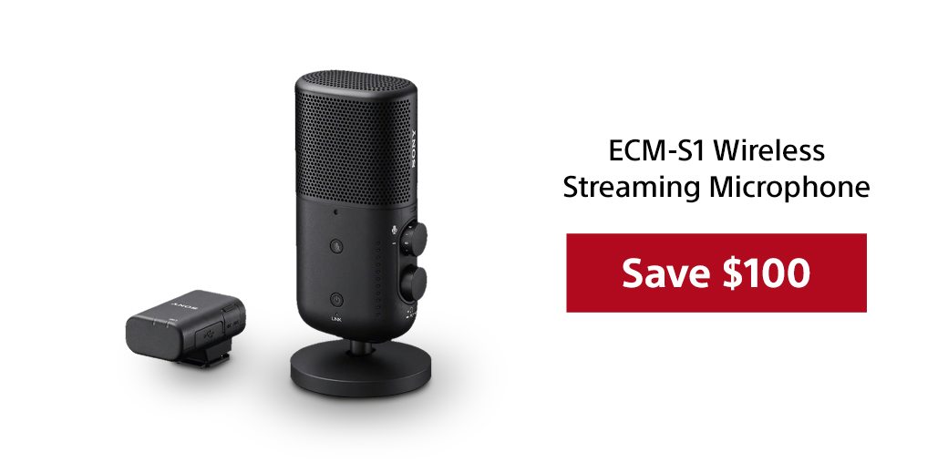 ECM-S1 Wireless Streaming Microphone | Save $100