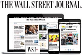 60% off The Wall Street Journal All Access Digital 1-Year Subscription at $15.60/month