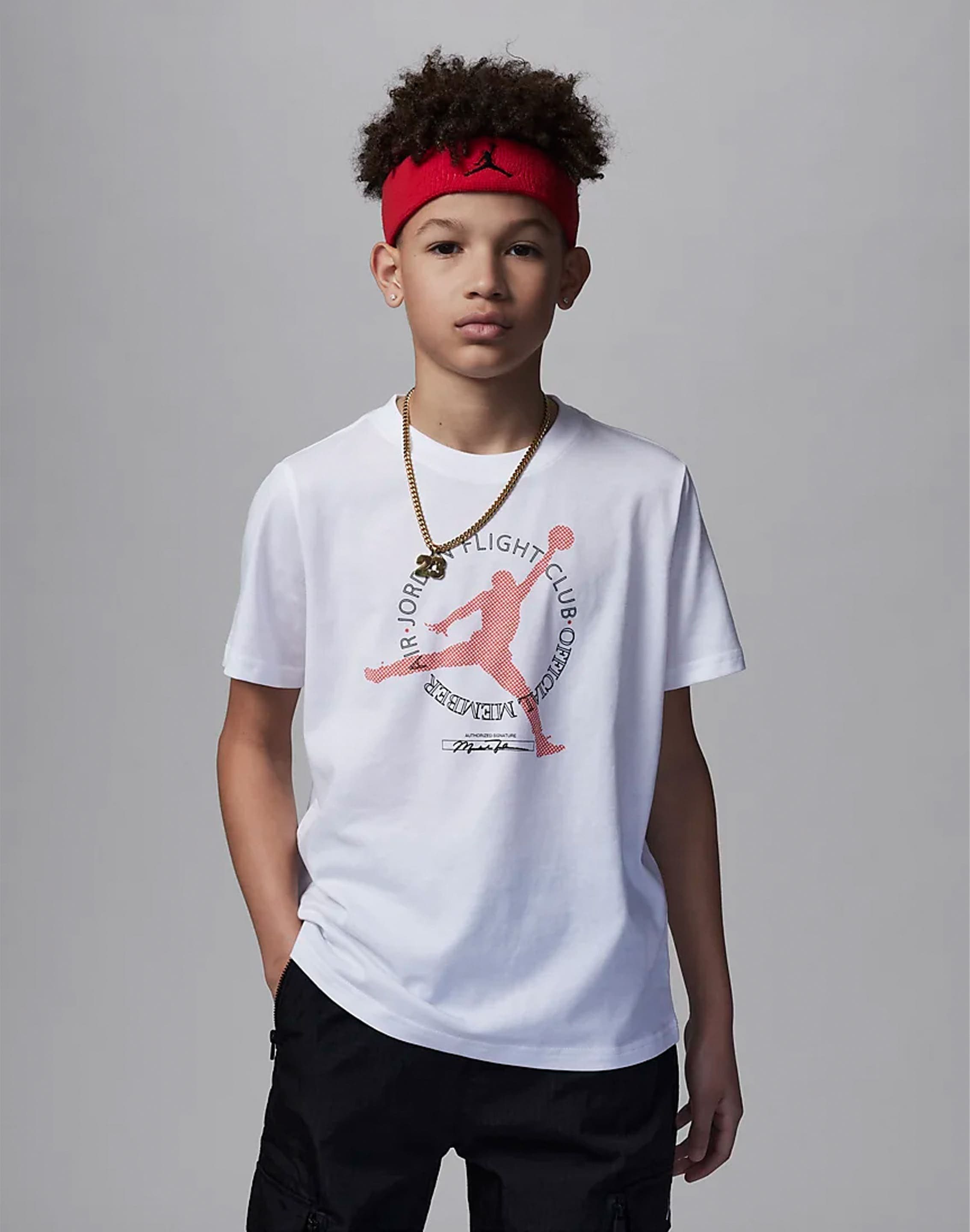 BOYS JORDAN OFFICIAL MEMBER TEE GRADE-SCHOOL