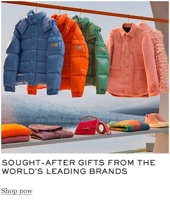 SOUGHT-AFTER GIFTS FROM THE WORLD'S LEADING BRANDS Shop now