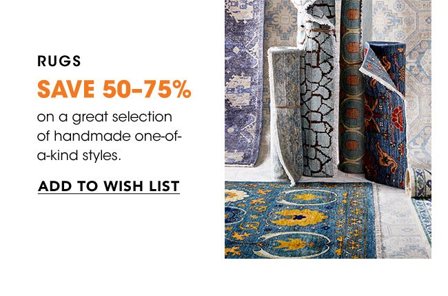 Rugs Save 50-75%