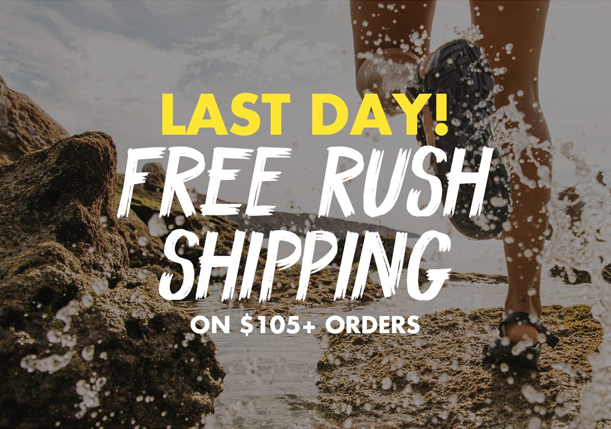 FREE RUSH SHIPPING