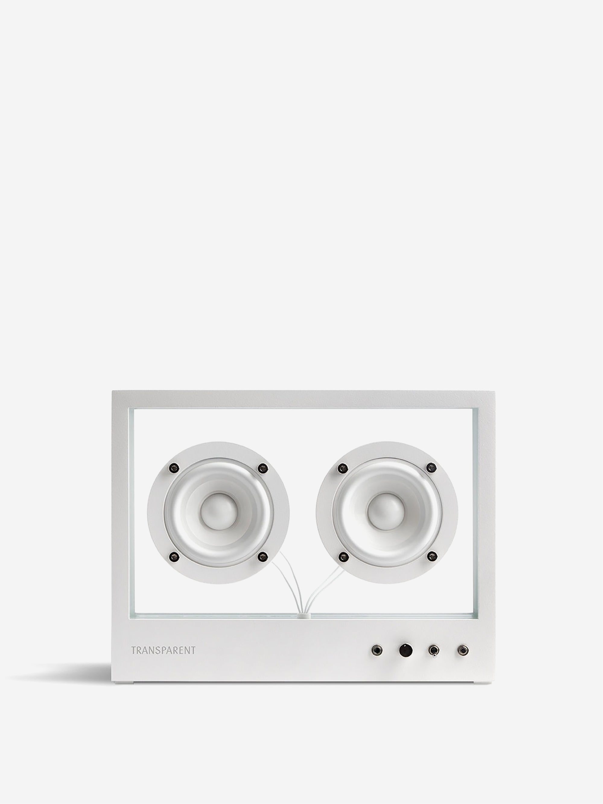 Image of Transparent Sound Small Speaker - White