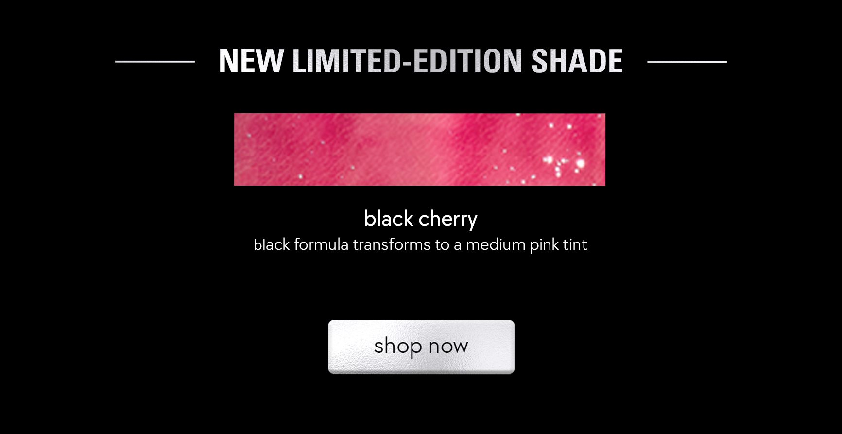 shop new limited-edition transformative lip tint shade