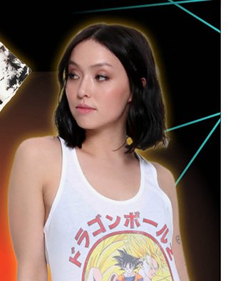 Goku Saiyan Kanji Tank Top