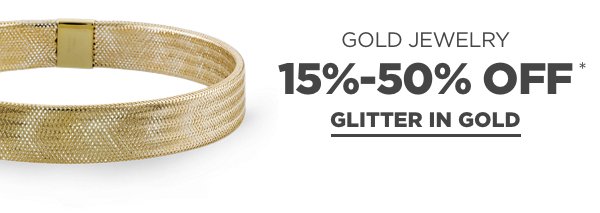 Shop 15% to 50% OFF gold jewelry