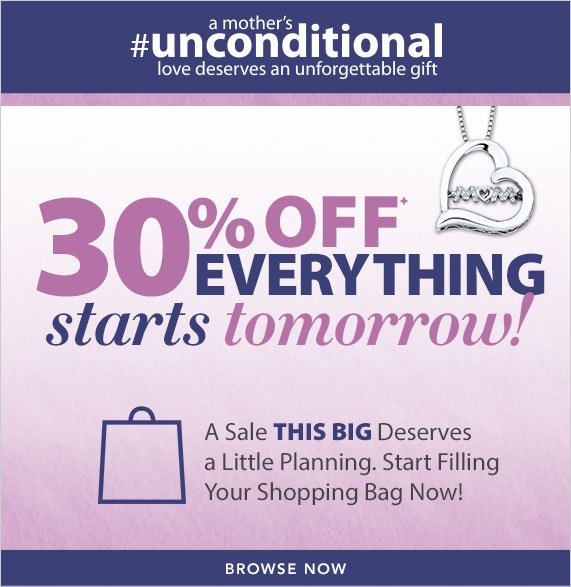GAE Starts Tomorrow! Start Filling Your Cart Today