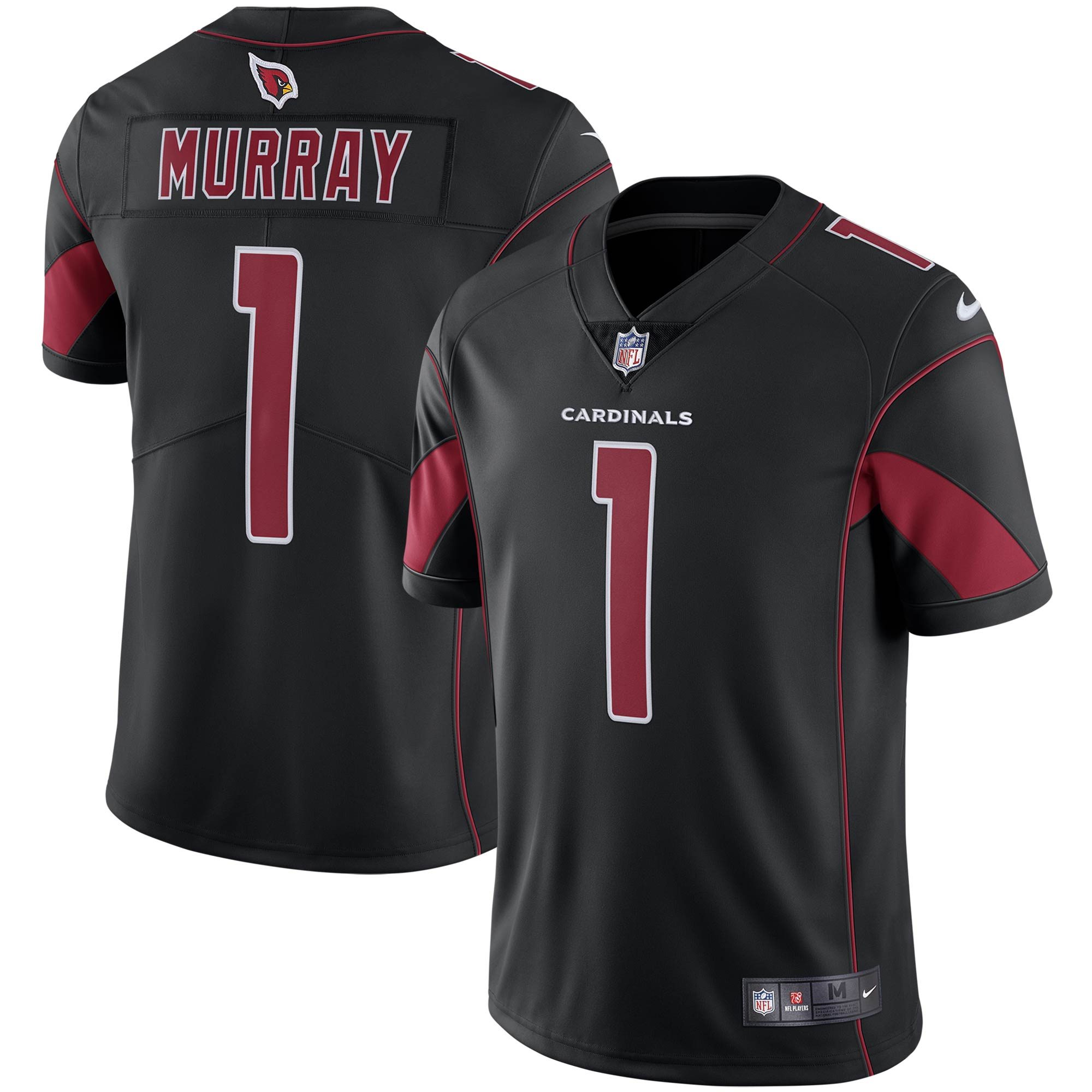  Nike Kyler Murray Black Color Rush Vapor Limited Jersey