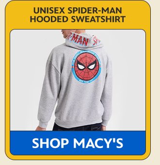 Unisex Spider-Man Hooded Sweatshirt