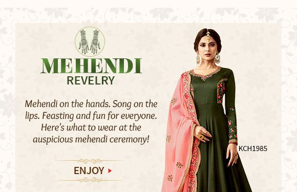 Mehendi Revelry. Shop Now