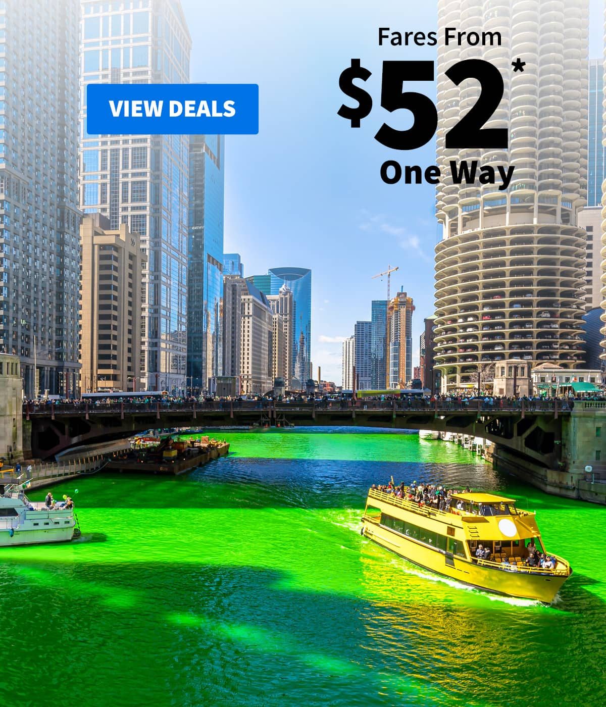 Fares From $52* One Way