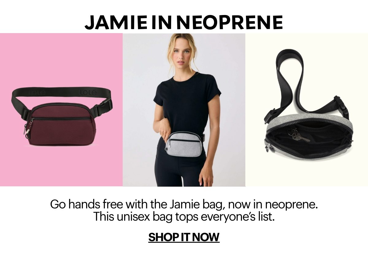 Jamie Neoprene Belt Bag 