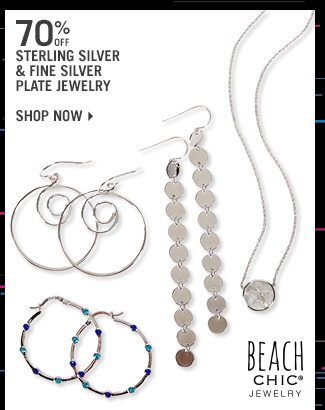 Shop 70% Off Silver Jewelry