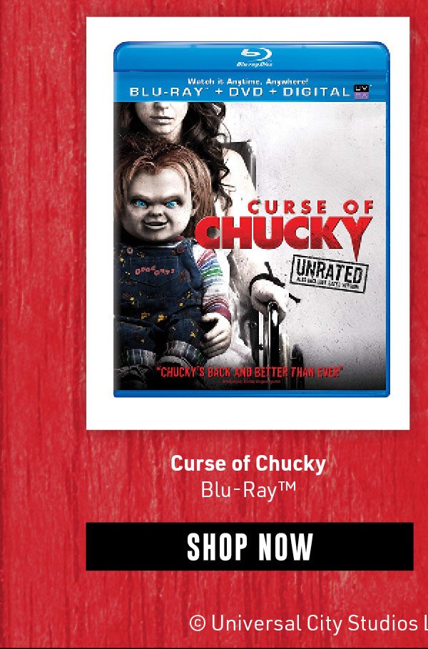 Curse of Chucky Blu-Ray
