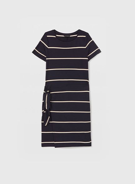 Striped Twansia Dress