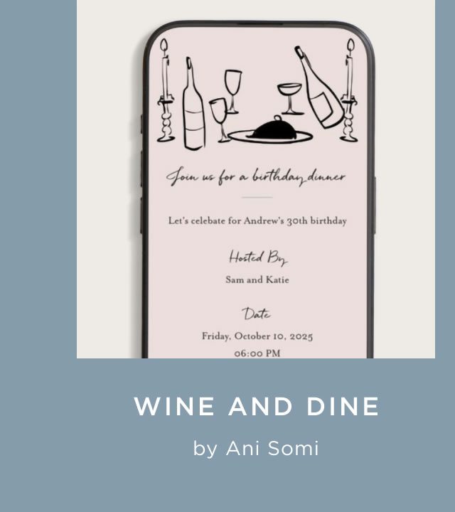 Wine and Dine