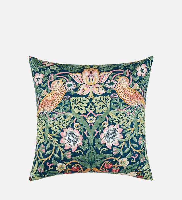 Morris & Co. Strawberry Thief Cushion